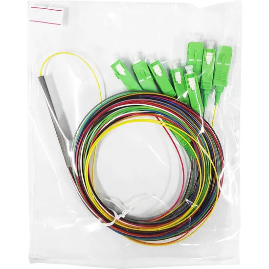 F. SPLITTER 1*8 0.9MM 1.5M SC/APC PLC COLOR Product