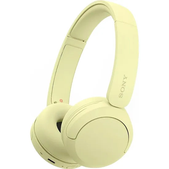 AURICULAR SONY BT ON-EAR WH-CH520 50HS/APP/MULTIPOINT YELLOW
