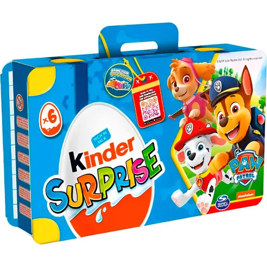CHOCOLATE KINDER SURPRISE IMBUTITO T6X10 PAW PATROL EDITION Product