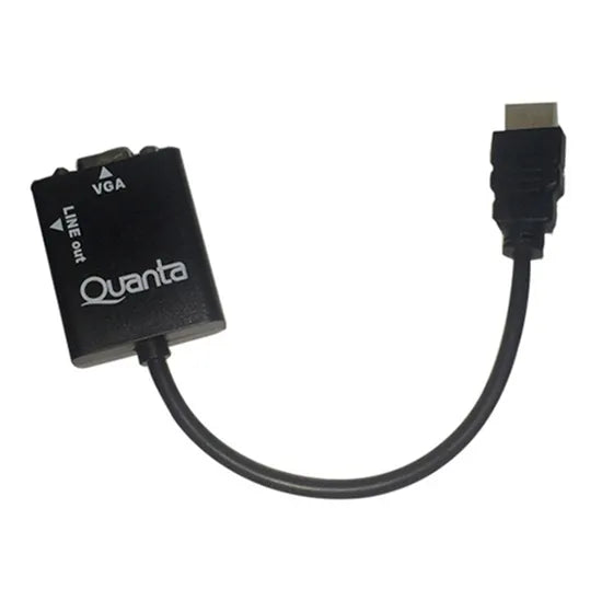 ADAP. QUANTA HDMI A VGA QTHDV34-NG 1080P/720P - NEGRO Product