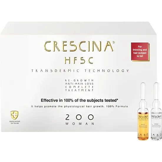 CRESCINA AMPOLLA ANTICAIDA P/CABELLO HSFC-200 WOMAN CAJA10+10 AMPOLLA 3.5ML Product