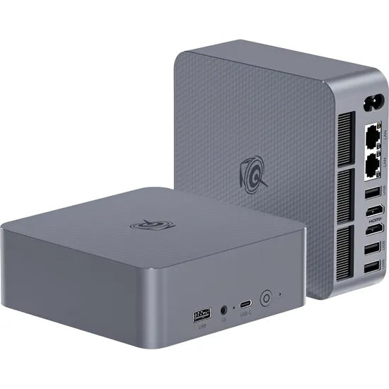 MINI PC BEELINK EQR5 R5-5500U/16GBD4/480SSD/4USB/2HDMI/USB-C/2LAN/W11P/BT/WIF/GREY 1GTA.P