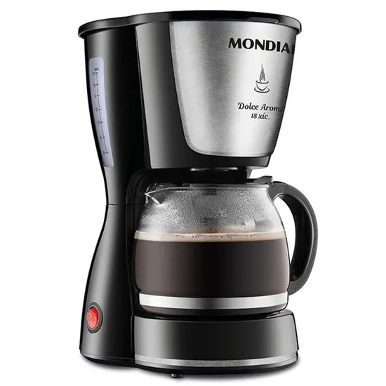 CAFETERA ELÉCTRICA MONDIAL EXPRESSO DOLCE AROME C-30-18X 18T/550W/220V BLACK