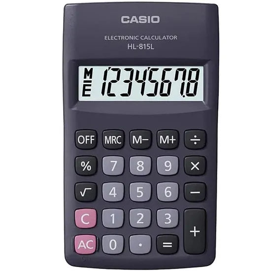 CALCULADORA COMPACTA CASIO HL-815L-BK-W-DP Product