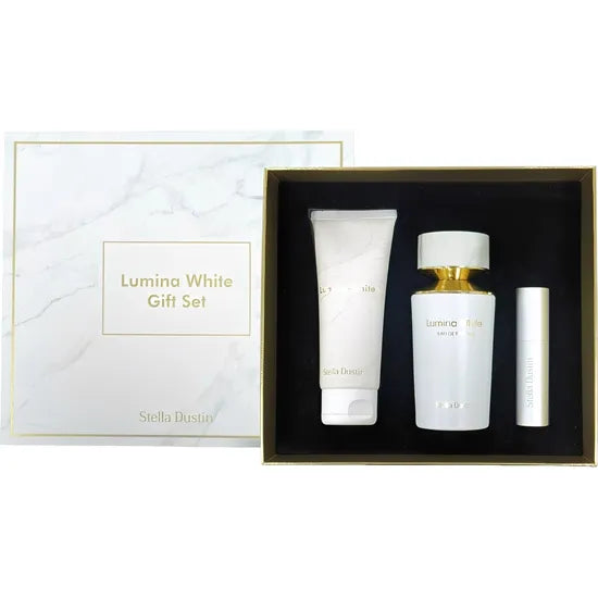 KIT PERF STELLA DUSTIN LUMINA WHITE EDP 100ML + BODY LOTION 100ML Product