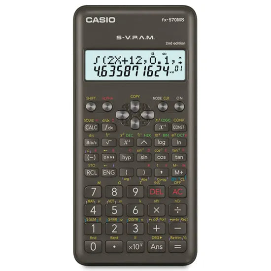 CALCULADORA CIENTIFICA CASIO FX-570MS-2-W-DH-V NEW EDITION Product