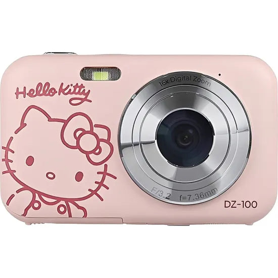 CAMARA DIGITAL COMPACTA YASHICA DZ-100 HELLO KITTY PINK
