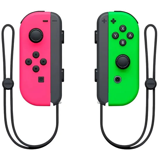 NINTENDO SWITCH CONTROL JOY-CON NEON GREEN/PINK
