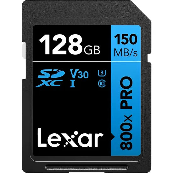 MEMORIA RAM SD 128GB LEXAR BLUE HIGH-PERFORMANCE 150MB/S C10 (LSD0800P128G-BNNNG) Product