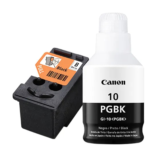 CANON KIT CABEZAL NEGRO(BH-10) + TINTA GI-10 BK 170 ML (G5010-G6010-G7010-G2160-G3160)