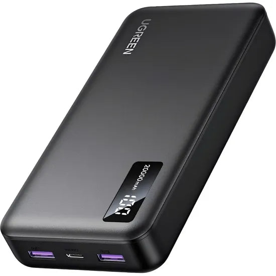 CARGADOR PORTATIL UGREEN PB311 PD 20W 10.000MAH USB-C+USB-A GRAY Product