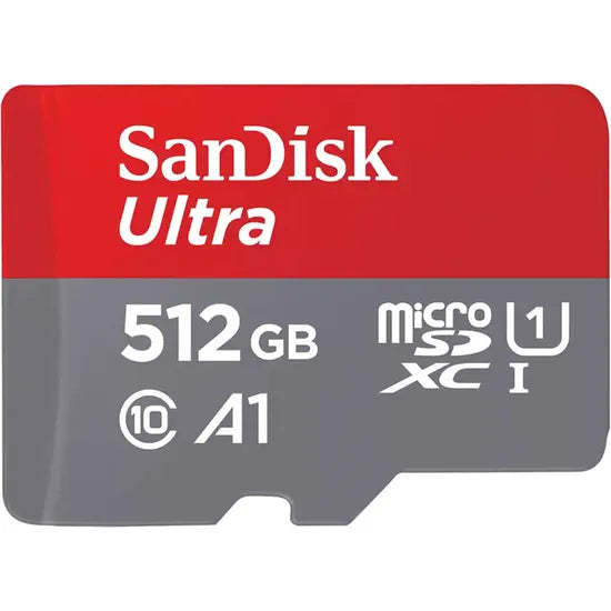 MICRO SD 512GB SANDISK ULTRA 150MB/S C10 (SDSQUAC-512G-GN6MA)