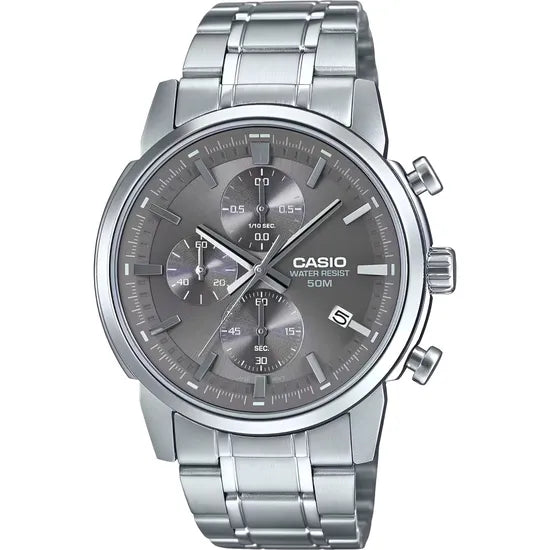 RELOJ CASIO DRESS MTP-E510D-8AVDF DEEP GREY/SILVER Product