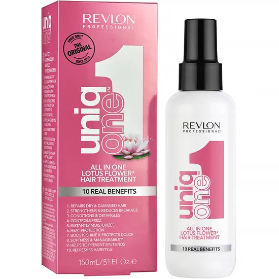 REVLON PROT.TERMICO UNIQ ONE ALL IN ONE FLOR DE LOTO 150ML Product