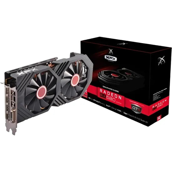 PLACA DE VIDEO XFX READEON RX580 GTS 8GB/GDDR5/1386MHZ/2FAN RX-580S85DD6
