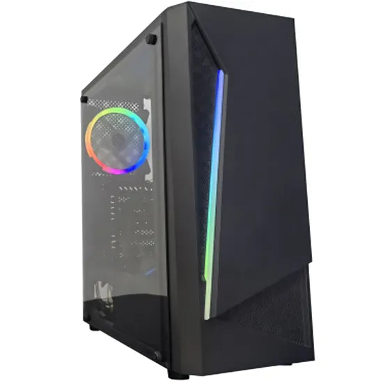 GABINETE SATELLITE GAMER 1102K 1 FAN ATX RGB