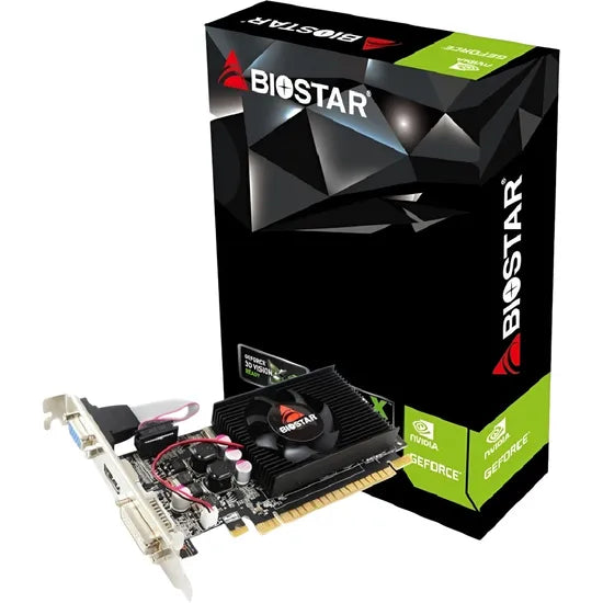 PLACA DE VIDEO BIOSTAR GEFORCE G210 1GB/GDDR3/589MHZ/1FAN VN2103NHG6 Product