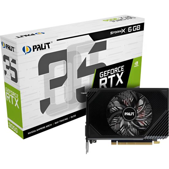 Tarjeta de vídeo Palit GeForce RTX3050 StormX 6GB GDDR6 PCI-Express