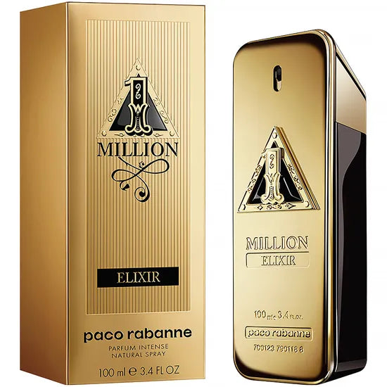 PERFUME  RABANNE 1 MILLION ELIXIR PARFUM INTENSE 100ML - MASCULINO