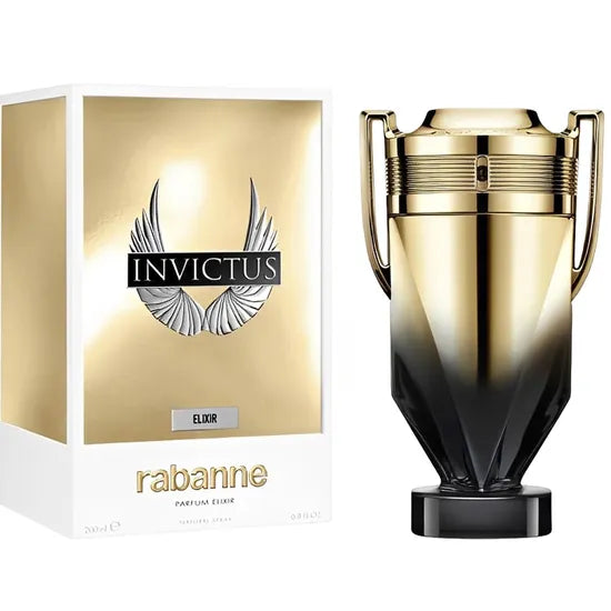 PERFUME  RABANNE INVICTUS PARFUM ELIXIR 200ML - MASCULINO