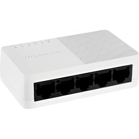 HIKVISION HUB SWITCH 05P DS-3E0505D-O PARED 10/100/1000MBPS