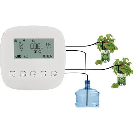 BOMBA DE RIEGO SMART MOES WWP-BY-908S WIFI/SOLAR/BATERIA LITIO/TUYA/APP