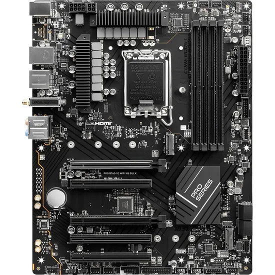 PLACA MADRE MSI 1700 PRO B760-VC WIFI HS BULK LAN/USB3.2/2M.2/DDR5/ATX NUEVA S/CAJA Product