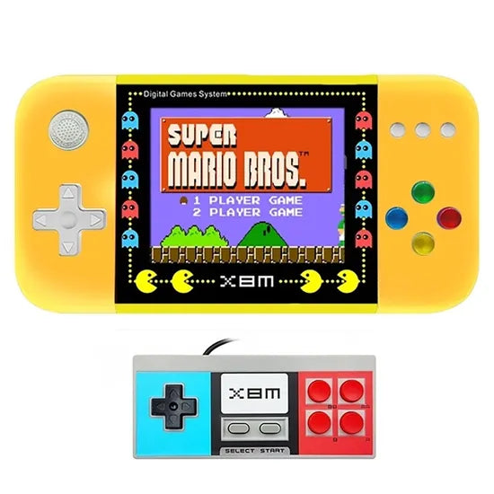 CONSOLA PORTATIL X8M GAME STATION YELLOW 500JUEGOS Product