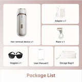 DEPILADOR IPL DREAME NOVA DOBLE LAMPARA R3C16-G PRO BIVOLT ROSE GOLD