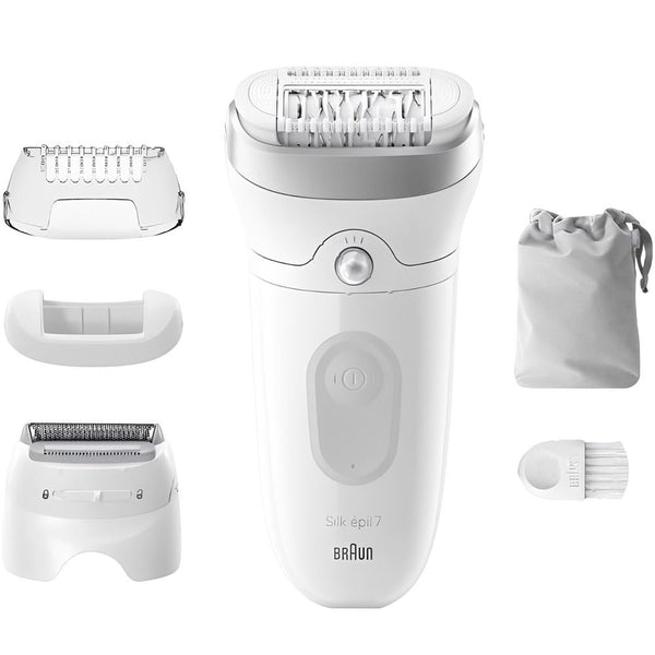 DEPILADOR BRAUN SILK EPIL 7 SILVER SE7-041