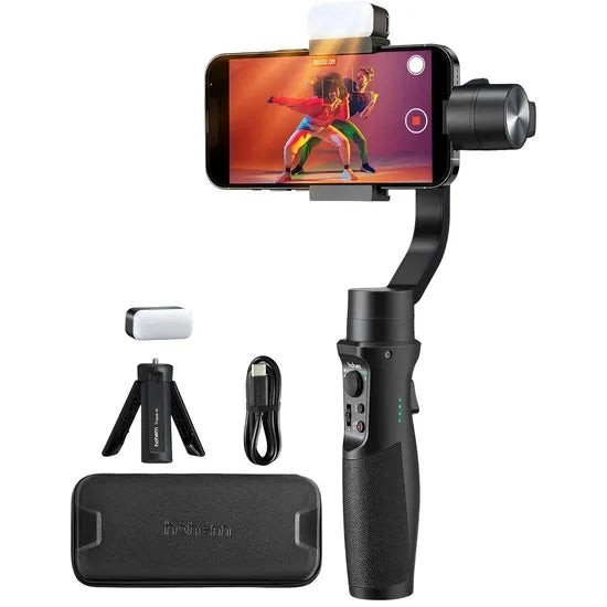 ESTABILIZADOR HOHEM ISTEADY MOBILE+ KIT BLACK - PARA CELULAR - MAX 280 GR Product