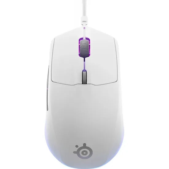 MOUSE STEELSERIES 62703 RIVAL 3 GEN 2 RGB WIRED WHITE
