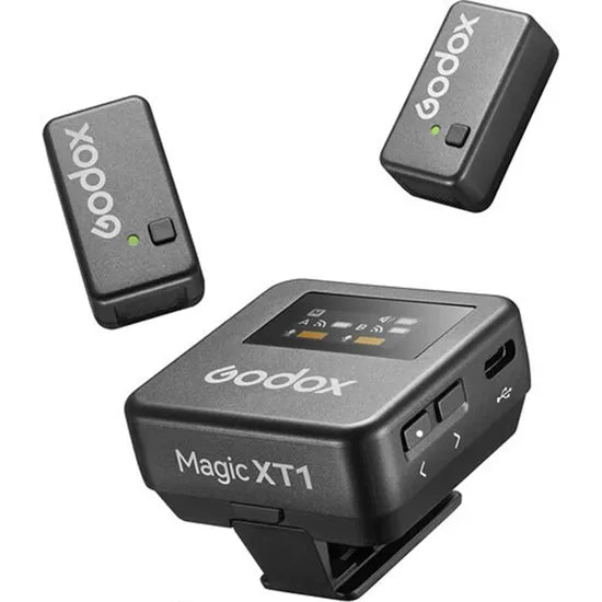 MICROFONO GODOX WIRELESS MAGIC XT1 - (2TX+1RX) Product