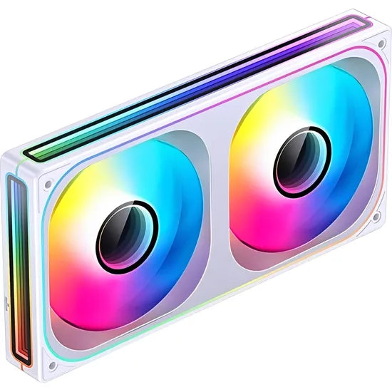 COOLER FAN JONSBO ZB-240WR 242MM WHITE 2FAN
