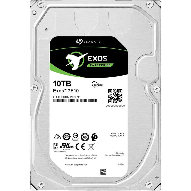 DISCO DURO 10TB INT 3.5" SATA3 SEAGATE EXOS ENTERPRISE 7200RPM 256MB ST10000NM017B
