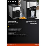 BEBEDERO DE MESA XION XI-ICE20HC 3EN1/FRIO/CALIENTE/HIELO/20KG/220V/INOX/BLACK