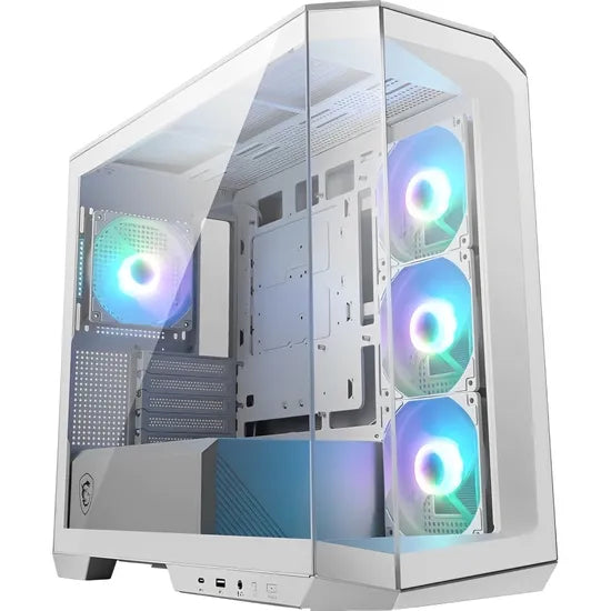 GABINETE MSI MAG PANO M100R PZ ARGB/WHITE/4 FAN   Product