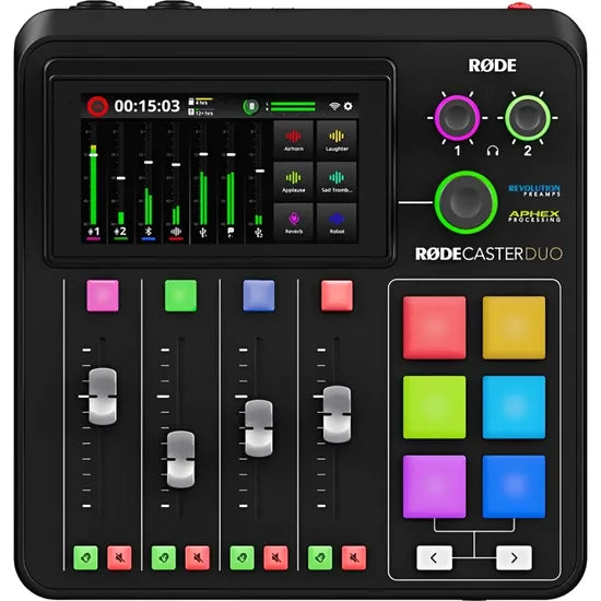 CONSOLA PARA PODCAST RODE RODECASTER DUO - RCDUO-B