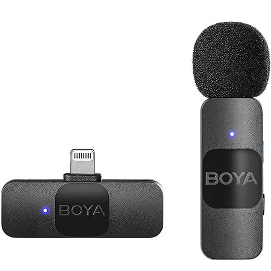 MICROFONO BOYA BY-V1 WIRELESS LIGHTNING (1TX+1RX)