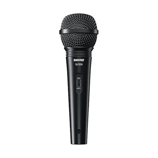 MICROFONO SHURE SV200 BLACK C/CABLE
