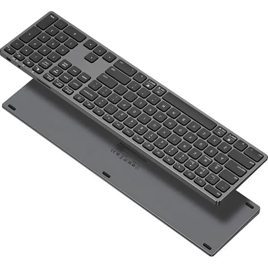 TECLADO WIRELESS BT DUX DUCIS LK SILENT/ALUMINUM/3DISP/USB-C GRAY/BLACK Product
