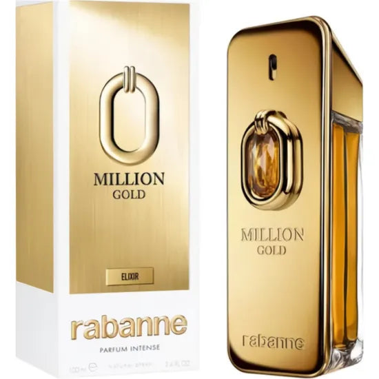 PERFUME  RABANNE 1 MILLION GOLD ELIXIR 100ML - MASCULINO