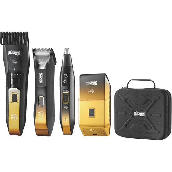 KIT CORTA PELO DSP GROOMING 4-IN-1 GOLD 80174 Product