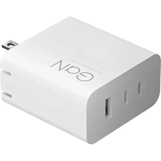 CARGADOR PARED XIAOMI HYPERCHARGE USB-A+2USB-C 90W BHR087JUS WHITE