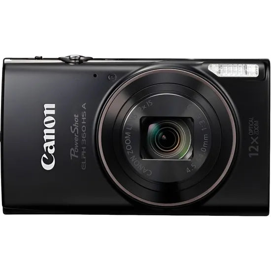 CAMARA CANON POWERSHOT ELPH360 HS BLACK