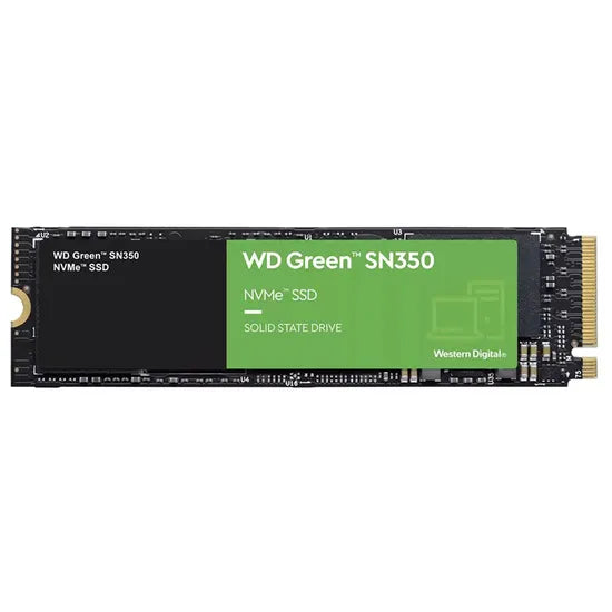 SSD 2TB M.2 NVME WD GREEN SN350 GEN3X4 3200-3000MB/S WDS200T3G0C