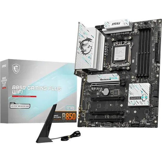 PLACA MADRE MSI AM5 B850 GAMING PLUS WIFI DP/USB3.2/3M.2/DDR5/ATX Product