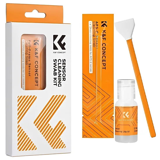 KIT DE LIMPIEZA K&F PARA SENSOR (FULL FRAME) DE CAMARA - SKU.1617