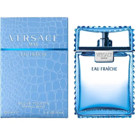 PERFUME  VERSACE EAU FRAICHE EDT 100ML - MASCULINO