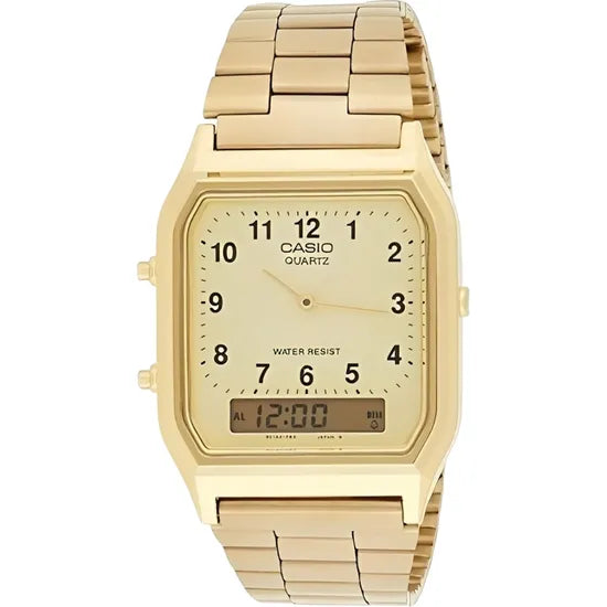 RELOJ CASIO VINTAGE AQ-230GA-9BMQ GOLD Product